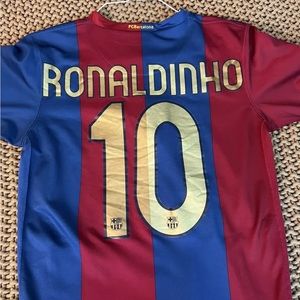 Ronaldinho Barcelona Jersey Used